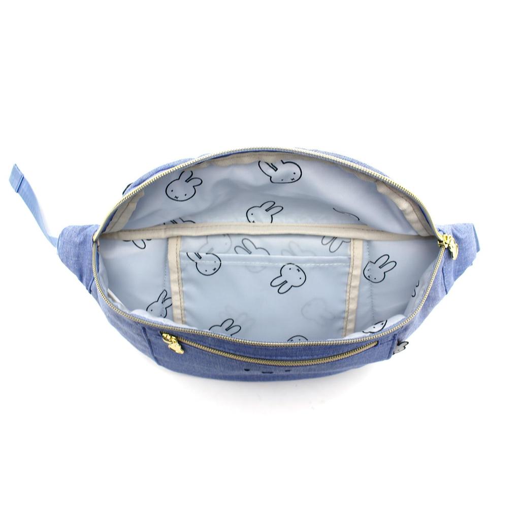 Hapitas Miffy Hüfttasche/Crossbody-Tasche B281 Gesicht Hellblau