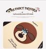Cute Cartoon Pilot Dog Car Seat Cushion for Ladies - Breathable and Suitable for Geely Binrui, Dihao, and Binyue, All Seasons