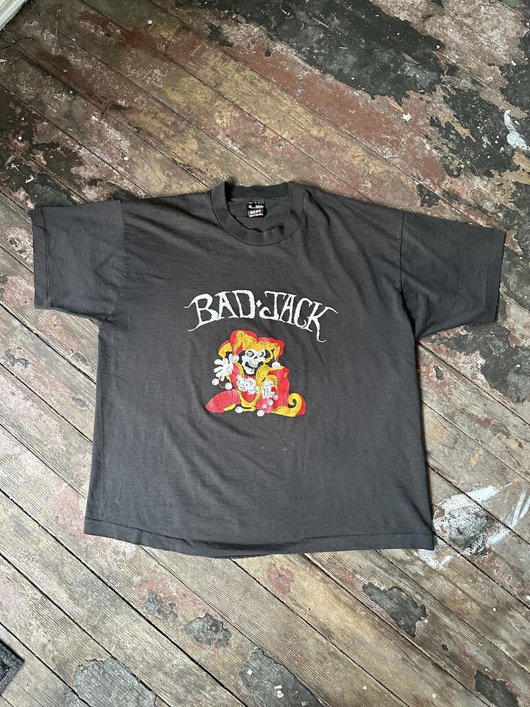 Vintage Bad Jack Band T-Shirt Herren Größe L