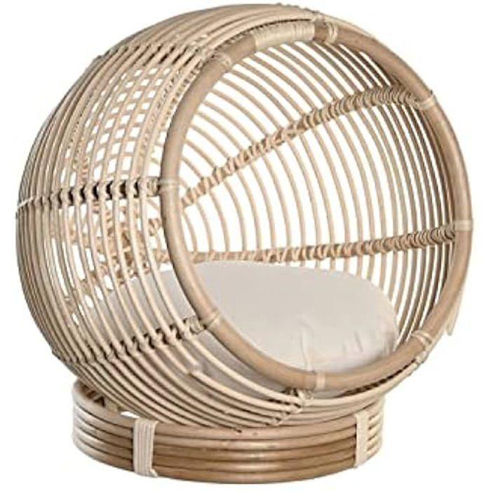 Haustierbett - DKD Home Decor - Standard - Mehrfarbig - 55x50x55 cm - Innenbereich