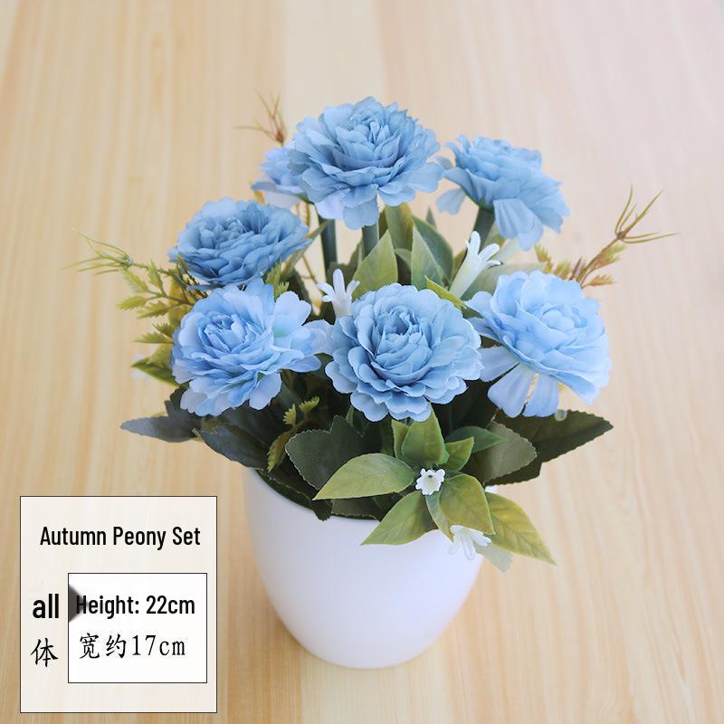 

Бонсай з шовкової троянди: Штучні Квіти та Зелень для Внутрішнього/Зовнішнього Декору