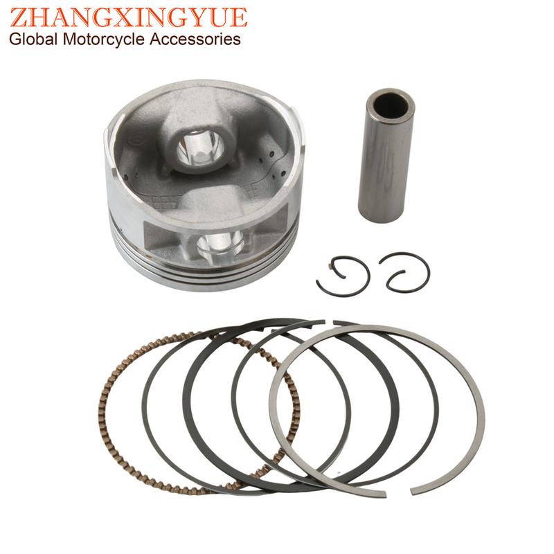 52.4mm 57.4mm 58.5mm 61mm 63mm Piston Kit For Kymco Agility DJ S Heroism Like Movie XL People S Super 8 125cc KUDU 4T