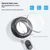 30x Power Magnifier 4 Color LED Lighting Rechargeable Handheld Tool For Detailed Inspection Of Stamps Coin And Electronics