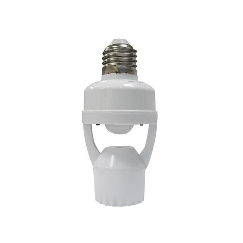 AC85-265V Bewegungsmelder Lampenkopf Basis E27 Schalter Glühbirnenhalter Fassung Adapter Konverter Menschliche Induktion Infrarot Körpersensor