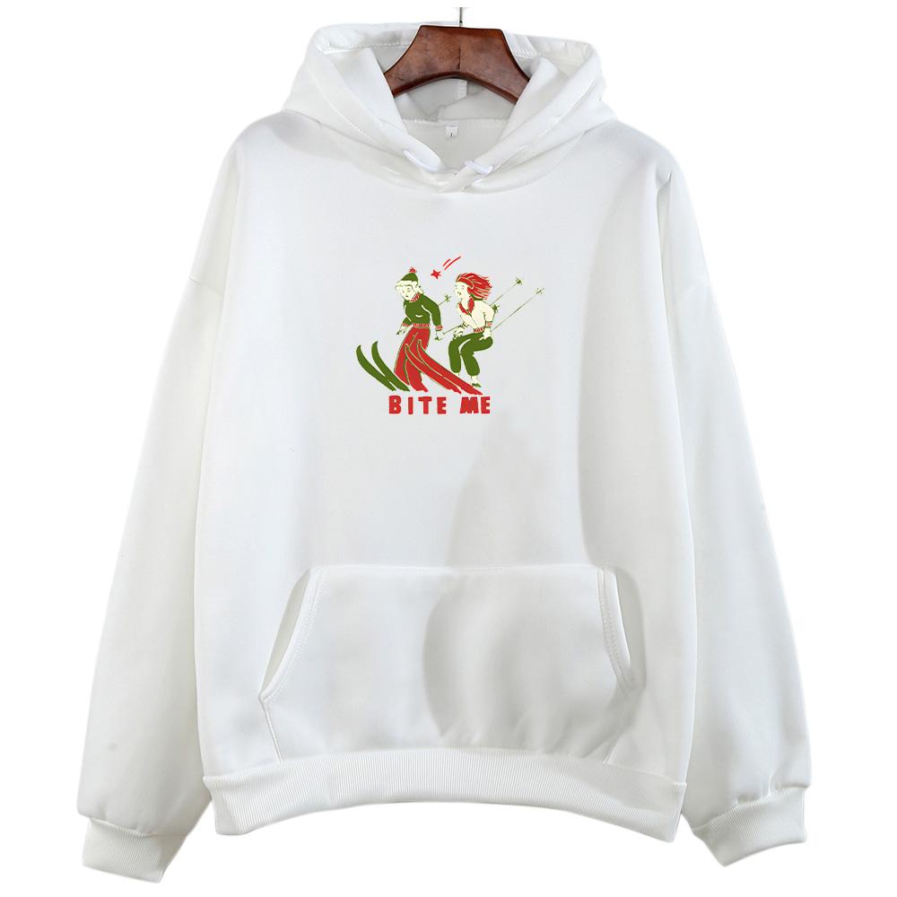 Ski Hoodie Reneé Rapp Merch Sweatshirts Men Women Vintage Pullovers Fleece Casual Long Sleeve Autumn Winter Fashion Casual Hoody