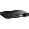 Switch PoE+ TRENDnet - TPE-TG182ES - 18 Ports - 240 W - 16 Ports Gigabit PoE+ - 2 Ports SFP