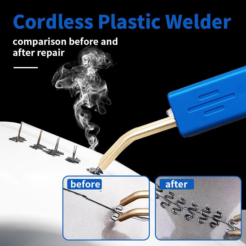Plastic Welder Welding Machine Car Bumper Soldering Gun 4 Types Staples for Bumper/Kayak/Plastic Product Repairs