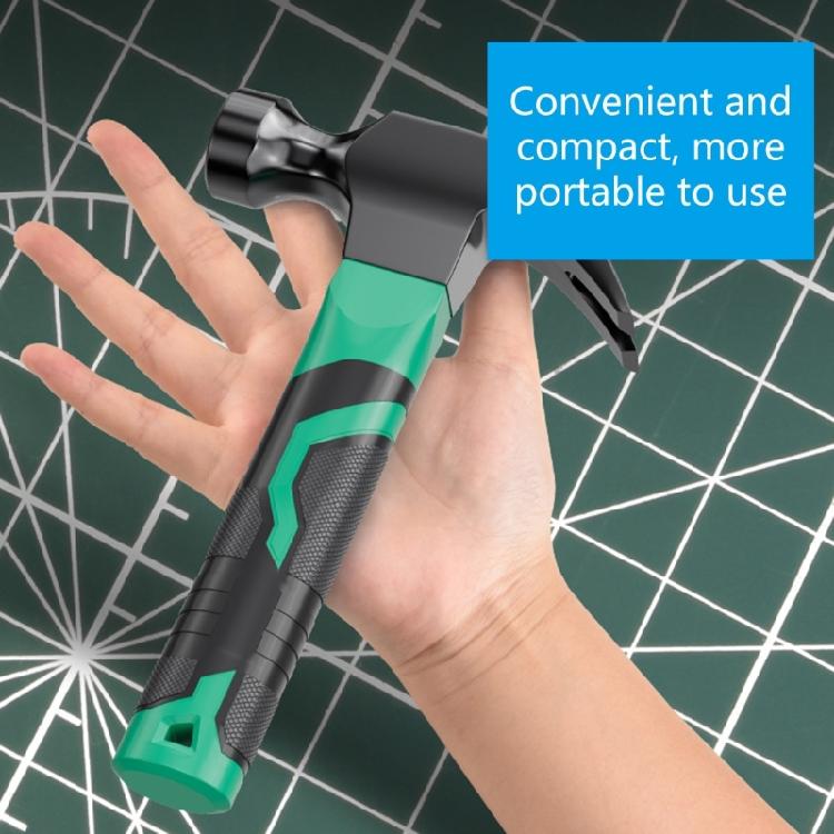 Portable Nonslip Handle Steel Hammer Household Multifunctional Construction Tool Woodworking Hammer Nail Claw Hammer