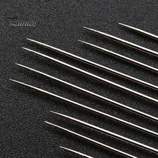 1 set de ac pentru cusături, antideformare, prindere confortabilă, ac portabil pentru orbite pentru femei