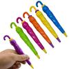6Pcs Umbrella Ballpoint Pen 1.0mm Refillable for Daily Note Taking Journaling Stocking Fillers School Office Supplies