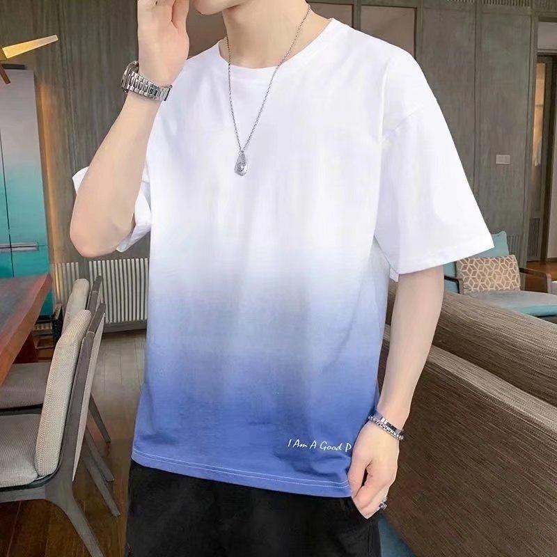 Men Fashion Short Sleeve 3d Print T Shirt Round Neck Summer Plus Size Tees