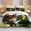 Monkey Cartoon Donkey Kong Dynetrekksett King Queen Dobbeltseng Full Twin Enkeltseng Sengetøysett barnesengetrekksett