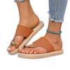 Women's Fashionable Casual Plus-Size Open-Toe Sandals