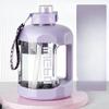 Drop-proof Large Capacity Net Red Tons Tons Bucket Sports Fitness Men and Women Students Portable Plastic Water Bottle
