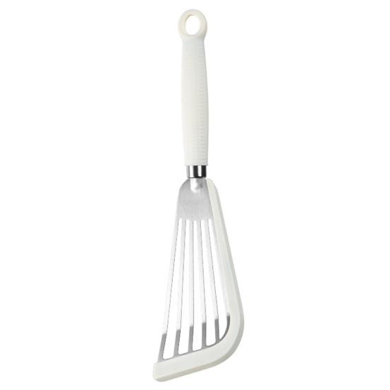 Cooking Spatula Non-stick Long Handle Hollow Out Multifunctional Stainless Steel Silicone Anti-scald Fish Spatula Shovel Kitchen Gadget
