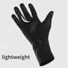 Winter men's lightweight thin windproof warm touch screen gloves, winter outdoor sports gloves liners