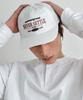 Wednesday Oasis Never Settle Nylon Ball Cap_White(W26Acc02)