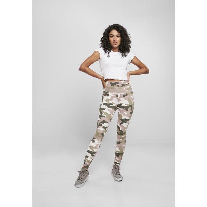 Legging femme - Urban Classics - Camo tech - Taille haute - Confort ajusté - Motif camouflage