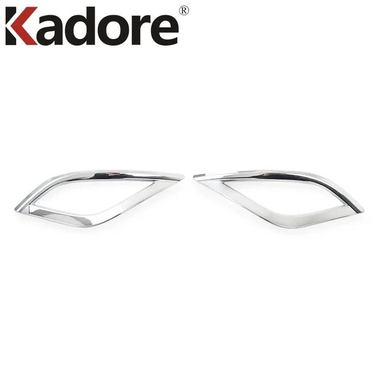 For Toyota Prius   Hatchback Chrome Car Rear Fog Light Lamp Cover Trim Tail Foglight Bezel Trims Accessories