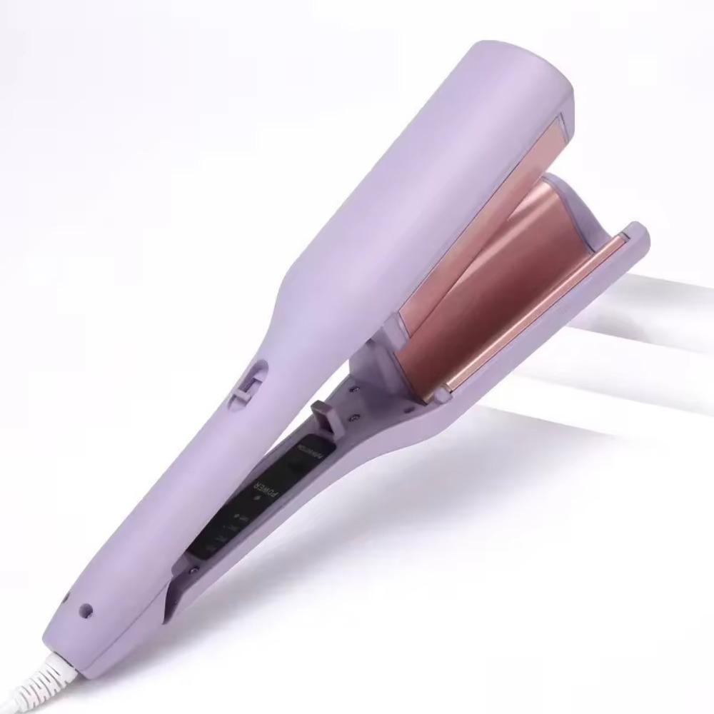 Temperature Control Egg Roll Hair Curling Quick Heating Deep V Curling Iron  Salon Accessories
