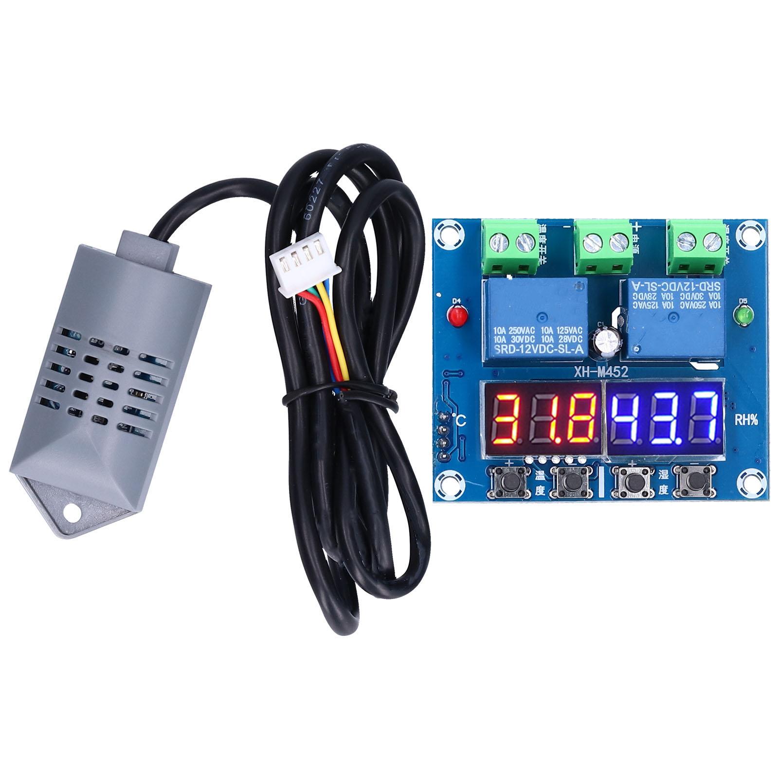 

Temperature Humidity Control Module Digital Thermometer Hygrometer XHM452 DC12V