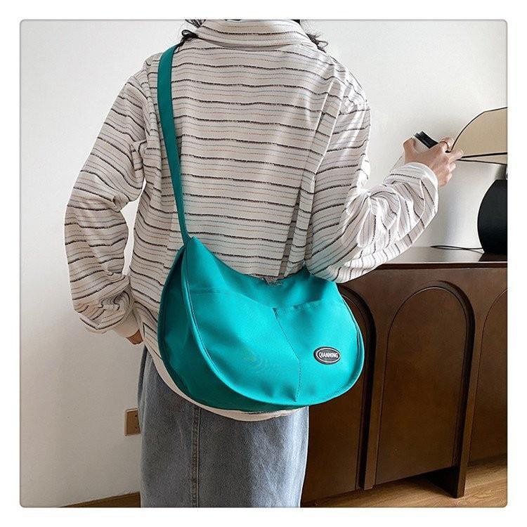 Trendy Sweet And Cute Nylon Shoulder Crossbody Bag For Students Spring Summer