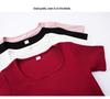 Women's 2026 Spring/Summer Loose Fit Pure Cotton Short Sleeve Round Neck T-shirt
