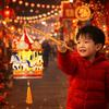 Handmade Cartoon Carousel Lantern 3D Handheld Lantern Luminous Lanterns  Kids Gift