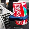 Car Air Vent Outlet Cup Holder Beverage Stand Mount Clipon Black