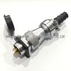 Yili WF24 Male-Female M24 Waterproof Square Flange Aviation Socket Connector