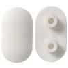 White Old Toilet Seat Cover Toilet Board Buffer Shock-Absorbing Soft Rubber Gaskets Accessories Anti-Slip Silent Foot