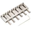 Musiclily Pro Pitch Stainless Steel Modern Tremolo Bridge Saddles for Stratocaster Original Color of 10.8mm Guitars, (Set 6)