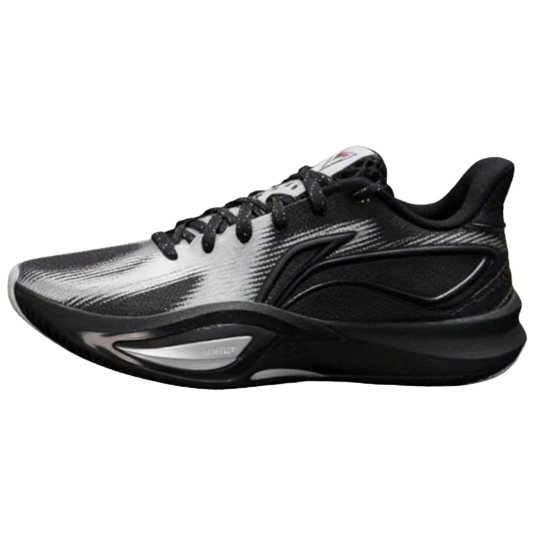 

Li Ning Speed 3 Rebound Lightweight Low top Basketball Shoes Men s Black White ABAW007-8 42