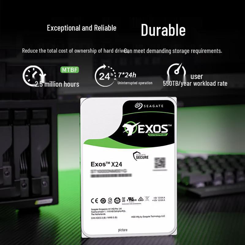 Seagate Exos Enterprise 24TB SAS HDD