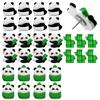 20/30 stycken Pandaknappar Dekorativa Trycknålar för Anslagstavla med Fodral för Korktavla Anslagstavla