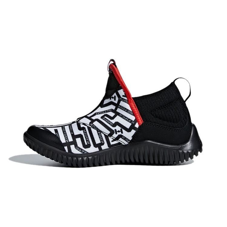 Adidas Rapida Fabric Comfortable Versatile Breathable Mid-Top Kids Running Shoes Kids Running Shoes Black AH2574
