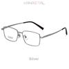 Men Pure Titanium Business Eyeglasses Frame Anti Radiation Lenses Women Square Glasses Prescription Myopia Reading Eyewear Frame