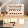 Slide Egg Storage Box Ladder Style Egg Box Storage Refrigerator Side Door Large Capacity Automatic Egg Rolling Machine