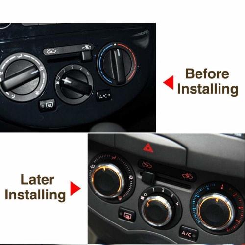 Knoflík ovládání klimatizace Knoflík ovládání topení do auta Příslušenství produktu, Nissan Tiida NV200 Livina Genesis