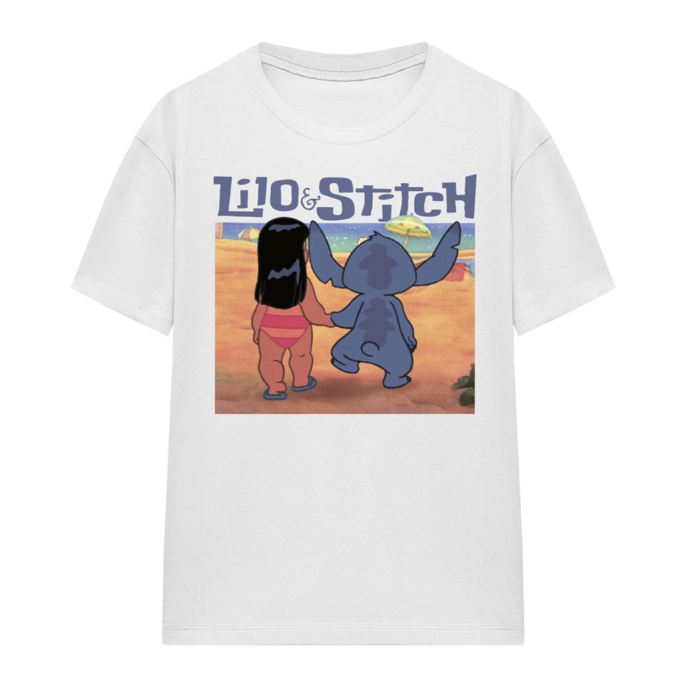 Lilo & Stitch Womens/Ladies Into The Sunset T-Shirt