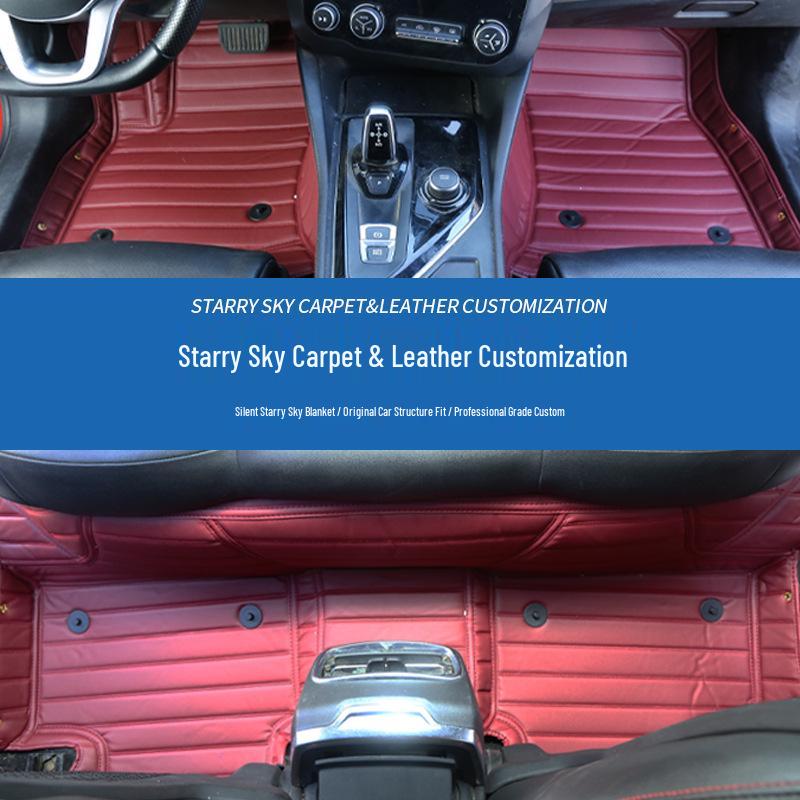 Universal Waterproof Car Floor Mats - Odorless, Wear-Resistant, Fully Enclosed, Suitable for All Models