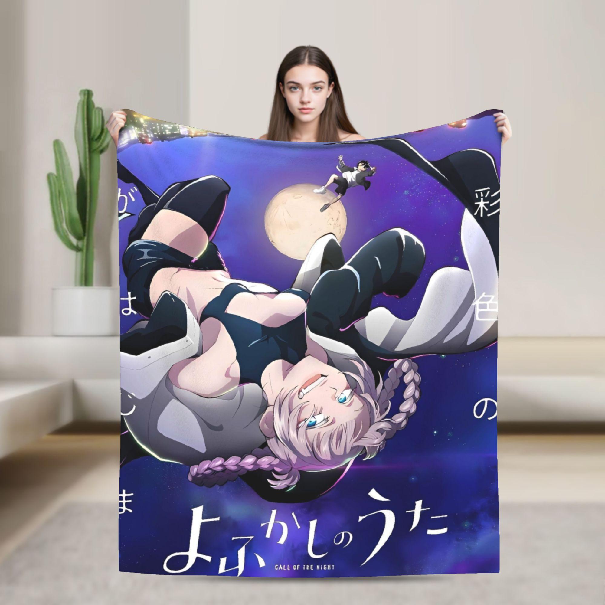 

Call of the Night Mange Blanket Quality Warm Bedding Throws Winter Picnic Bedroom Funny Bedspread 75x90cm