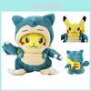 20cm Cross Dressing Pikachu And Snorlax Plush Toy For Kids Gift Collection