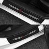 Auto Carbon Fiber Anti-Scratch Sticker Car Threshold Strip Stickers  Door Sill Protector For MERCEDES BENZ AMG W108 Accessories