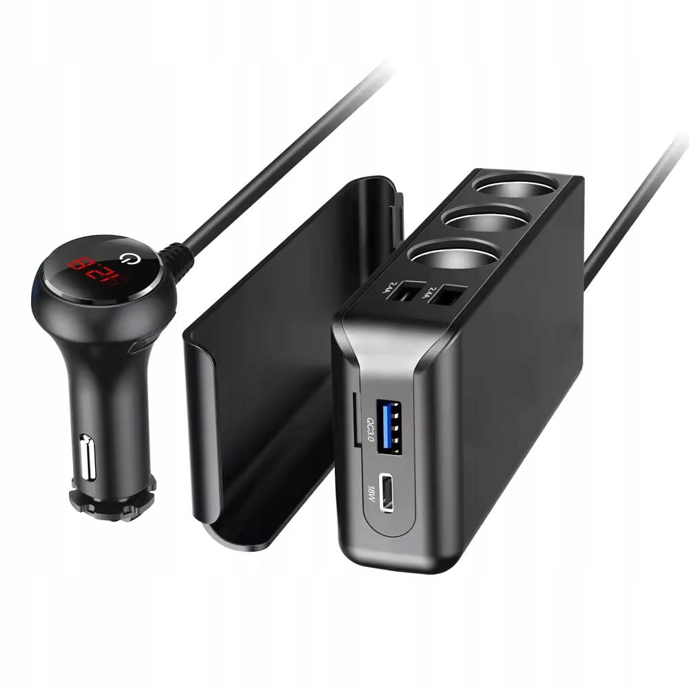 12V Cigarette Lighter Socket Splitter No.:9981