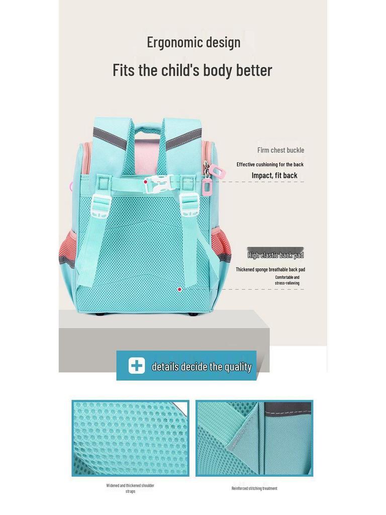 Lightweight Cartoon Backpack for Kids 3-6, Spine Protection, Available In Large, Medium, Small for Boys & Girls