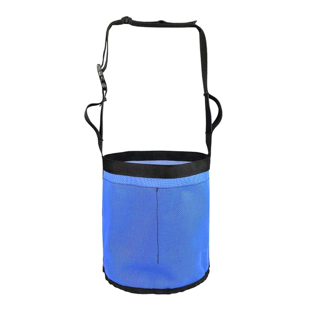 Horse Feed Bag Horse Feeding Bucket Hay Bag Hay Holder Bucket For Horse Trailer Horse Feeding Feeder Bag with Neck Strap