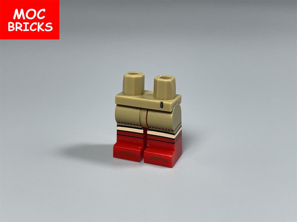 Non-Toxic 10Pcs/Lot Moc Bricks Pants Legs Printing Body Wear Compatible With Other Assembles Particles Toys Gifts