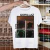 Gorillaz Rock Modern Music Graffiti T Shirt Men Retro Washed Tops Tees Harajuku Tshirt Streetwear Hip Hop Male T-shirts