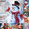 5D DIY Diamond schilderij kerstboom Kerstman sneeuwpop kruissteek Diamond Art borduurwerk mozaïek Home Deco